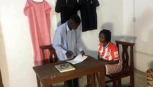 fake tailor shop, i let him fuck me for quick work