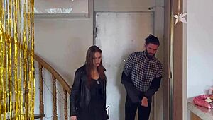 Young slutty student fucks all holes to keep secret.