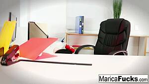 i am marica hase, sexy asian, using glass dildo on my wet pussy