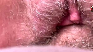Hairy Pussy Fuck And Cumshot Ultra Close-Up!