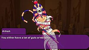 Halloween harem 1 gameplay features sexy scenes