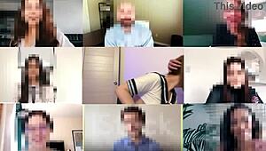 oh man, i got creampied in my tight pussy during zoom class