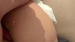 Leaked amateur sex tape with famous Instagram influencer. homemade teen 18+ brunette babe fucking hard