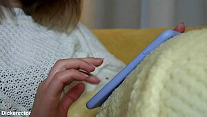 Alluring bombshell goes to a doctor for a squirting orgasm