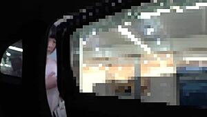 Japanese huge breasted volleyball girl practices secretly with monster tits 😍