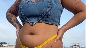 Made Guy Hard On Beach