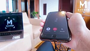 modelmedia asia - 我的房东是个可爱女孩，我忍不住邀请她来我家做爱