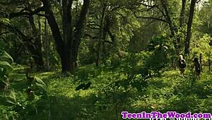 Petite teen gets hardfucked in tight bondage 😩