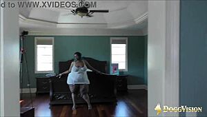 Beverly Blue Shares Her Huge Tits and Big Ass During Behind-the-Scenes Interview