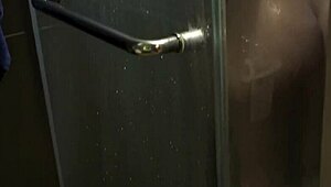 Stepmom invites me to shower for rough fun