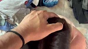 Le Chupe La Pija A Mi Amigo En El Trabajo Y Me Llenó La Cara De Leche