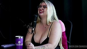 Compilation of Alice Monteiro's swing cast session with Tifany Rocha, part one on sheer red.