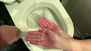 I Keep His Dick When He Pees! Wash My Hands In Pissing!
