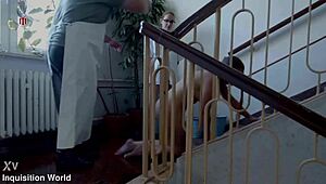 the lazy cleaning girl says, 'i have to absolve this rough work training trailer'