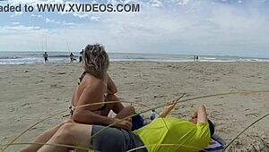 A stranger milf made me ejaculate in front of everyone