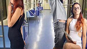 Naughty Student Lets Stranger Hump Ass Publicly