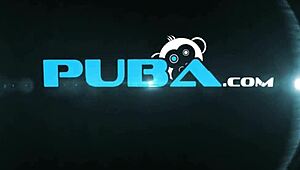 Sexy lesbians make each other cum all over the counter