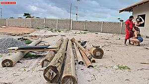 carpinteiro vai receber o pagamento e teve uma surpresa das donas da obra