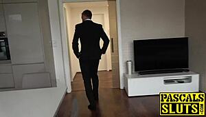 Sub British Babe Fucked From Behind And Toyed As Well