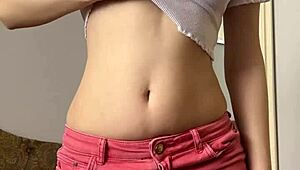 Teen Maiskii Fingers Tight Shaved Pussy With Dildo For Intense Orgasm.