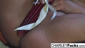 Charley chase cums all over