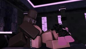 femboy slut secretly fucks and sucks big black cock