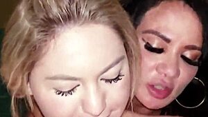 Hot blonde playtime turns steamy in the pool