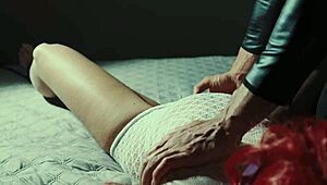 He ties my hands and feet and uses the pussy eater until i come