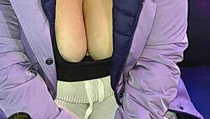 Intensely Harassing Mature Venezuelan Big-Ass Woman On Lima Streets With Red Thread Part 2.