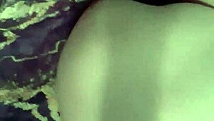 sexy latina smokes cigarette in lingerie.