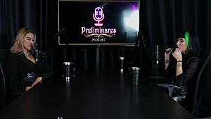 Compilation of Carol Rhcp in Preliminaries Podcast with Bia Hot on Sheer Red