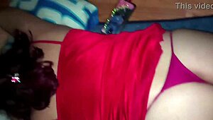 mamiflorecita slips into a thong for secret sex with her mother-in-law