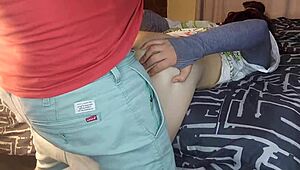 Dildo Fucking My 18 Year Old Stepdaughter While My Wife Is At The Spa