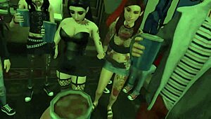Pov Sex With Goth Chick At Party - Sims 4 Porn Video