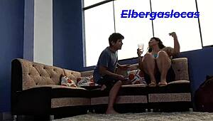 Encontre A Mi Hermanastra Tratando De Fugarse De Su Casa Fui A Su Rescate Y La Lleve A Mi Casa Para Calmarla Pero Terminamos Cogiendo