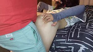 Dildo Fucking My 18 Year Old Stepdaughter While My Wife Is At The Spa