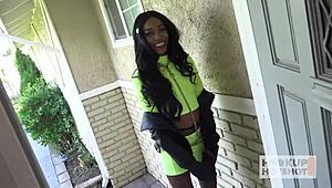 petite fuck toy chenal skye takes bryan gozzling's meat up the ass