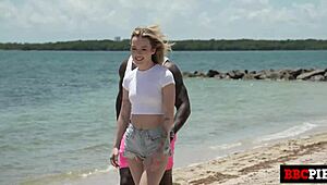 Does monster BBC want to use Ashlyn Angel as fuck toy?