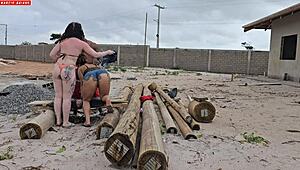 carpinteiro vai receber o pagamento e teve uma surpresa das donas da obra
