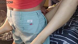 Dildo Fucking My 18 Year Old Stepdaughter While My Wife Is At The Spa