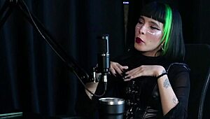 Compilation of Carol Rhcp in Preliminaries Podcast with Bia Hot on Sheer Red