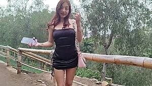 Intense casting of petite Venezuelan nympho Mia Fenix