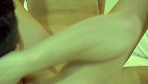 Beautiful Molly Manson Enjoys A Relaxing Ride On A Stiff Seat