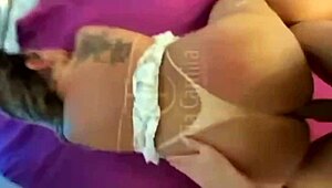 i celebrated my birthday and asked aunt camila for sex as a gift, she gave me everything i wanted with her crossdressing skills