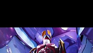 Female Sangheili Fucks Man with Monster Cock and Creampie