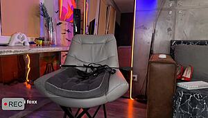 Watch Izi take that big black cock deep?