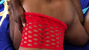 Hot Black Babe Gets Pussy Fucked Doggystyle by Monster Cock