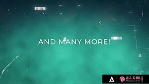 All Girl Massage - Perfect Lesbian Threesome During Hot Massage With 3 Hot Babes Spanish Subtitles