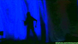 The Bustiest Stripper Ever Rips Clothes and Dances with Huge Tits