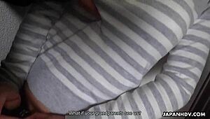 japanese sara saijo seduces step uncle with oral